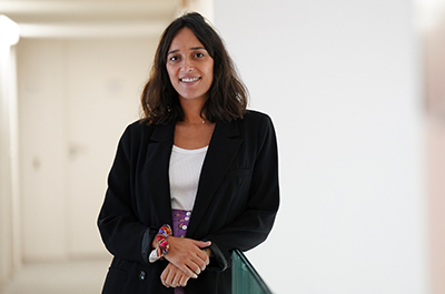 Naia Leconte, attachée de presse Pays basque à l'ADT64