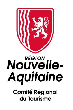 Partenaire : Comité régional du tourisme de nouvelle-aquitaine, partenaire de l'ADT64, agence départementale du tourisme 64 béarn pays basque